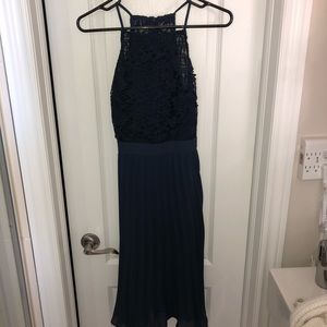 Navy Blue Dress
